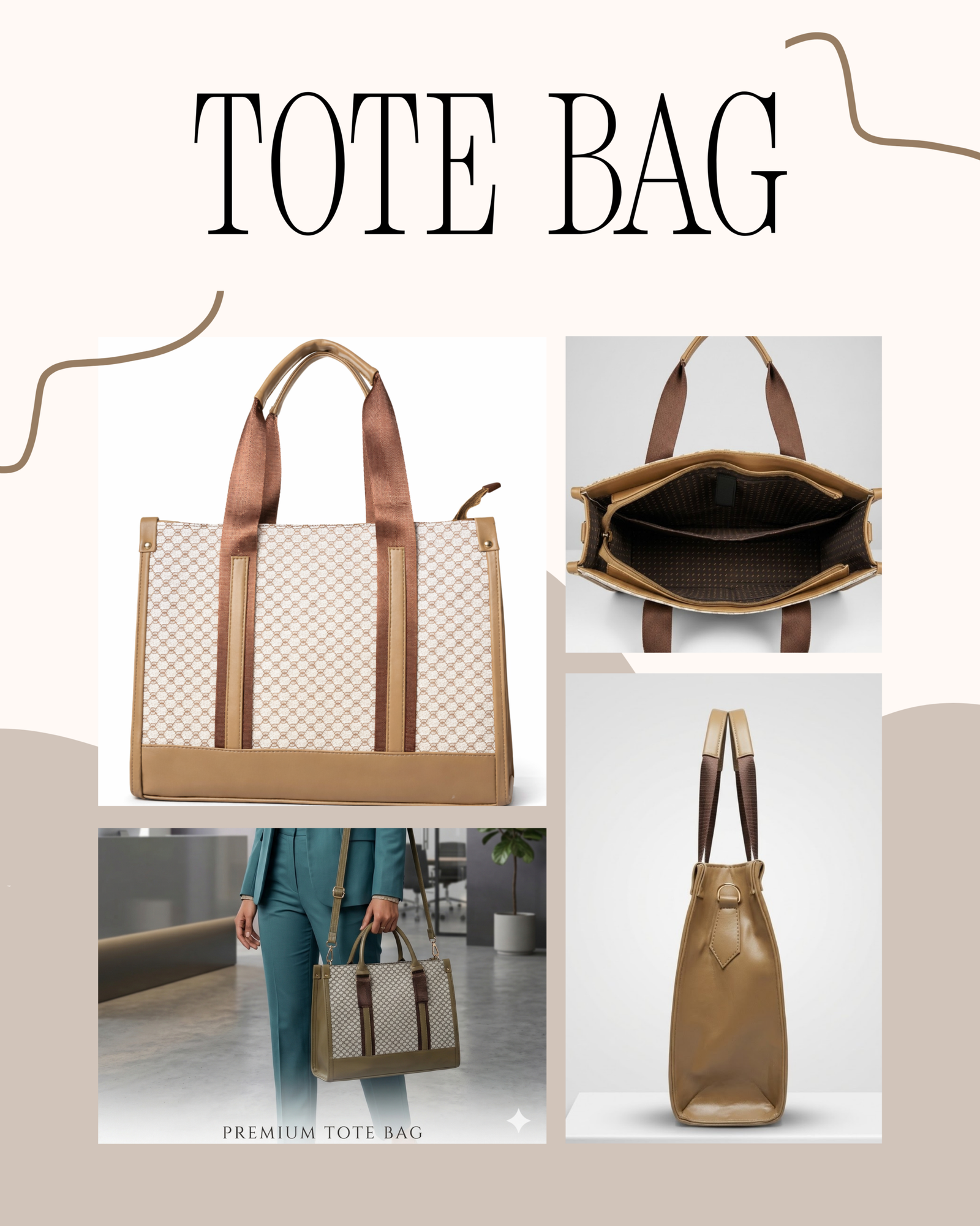 PINAKII Signature Office Tote - Image 5
