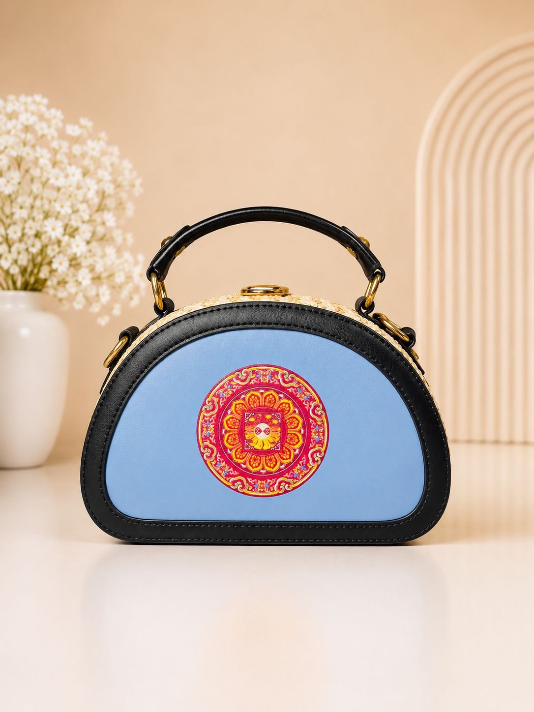 PINAKII Half Moon Handbag - Image 5