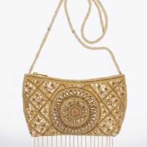 PINAKII Royal Crystal Embellished Clutch