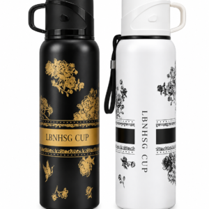 PINAKII Floral Insulated Water Bottle