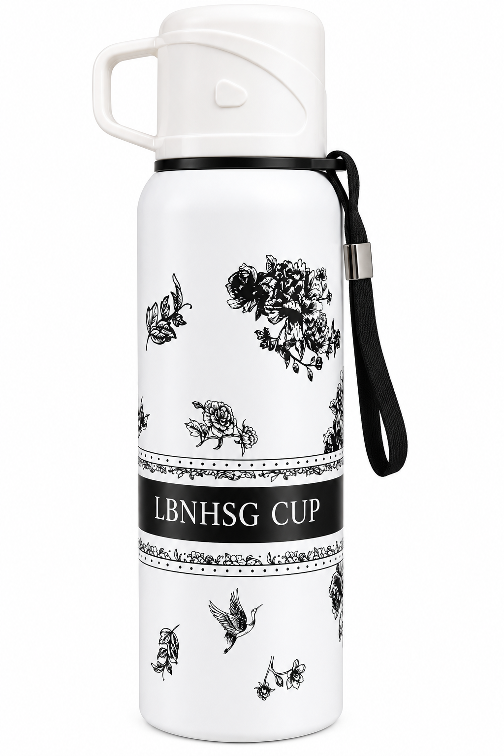 PINAKII Floral Insulated Water Bottle - Image 4
